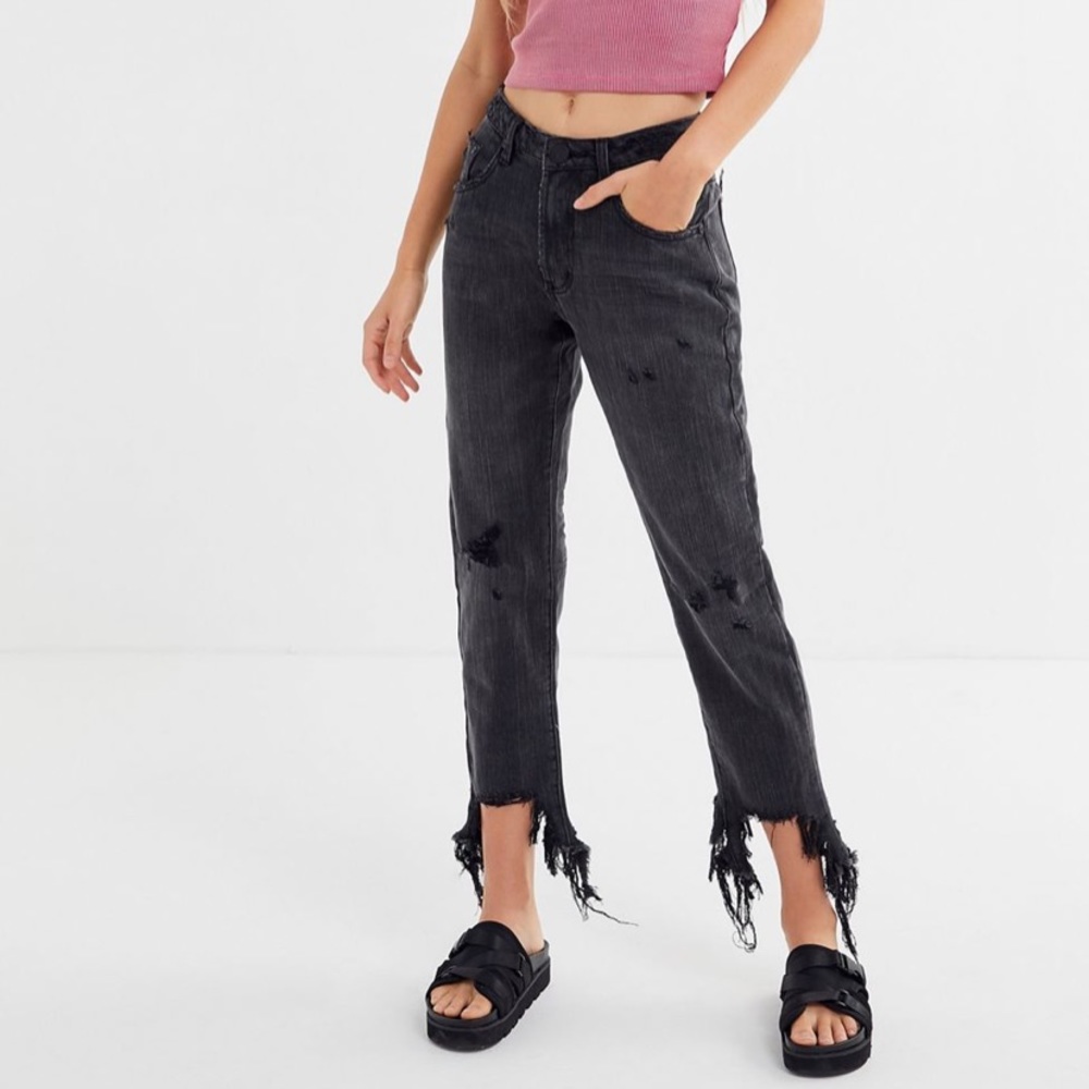 One Teaspoon
VOLCANIC AWESOME BAGGIES HIGH WAIST JEANS
